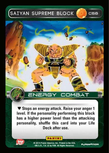 Saiyan Supreme Block (FOIL)